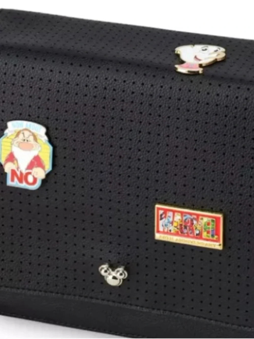 Disney Mickey Mouse Icon Square‎ Flair Crossbody Bag
